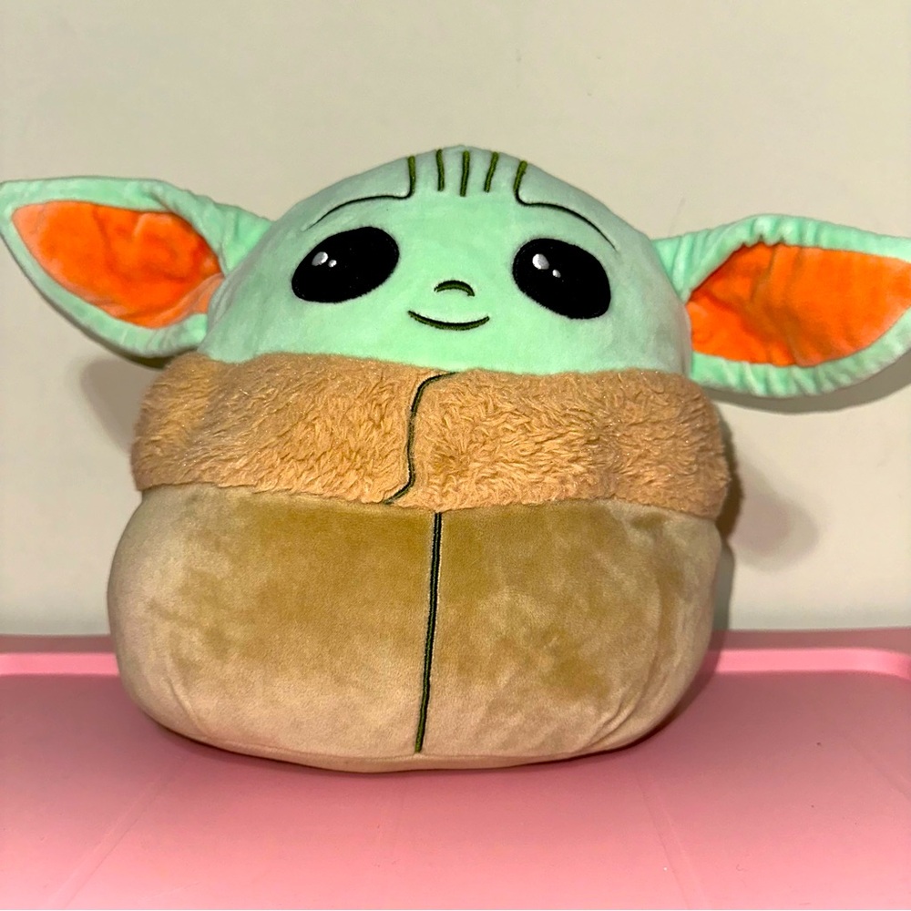 Star Wars Baby Yoda Squishmallow Grogu Mandalorian M 10” Inch Toy Plush Pillow